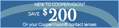 First Time Buyer Discount on CooperVision Contact Lenses